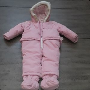 KANZ Pink Baby Snowsuit
